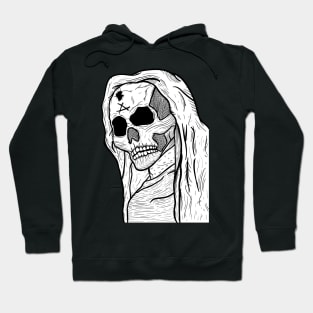 Dark angel skull Hoodie